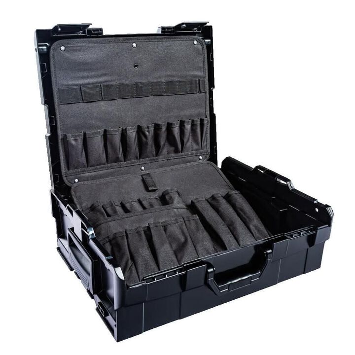 L-BOXX Model Numebr 136 Black Tool Box, Lid Insert, and Small Parts Insert Bundle, large image number 3