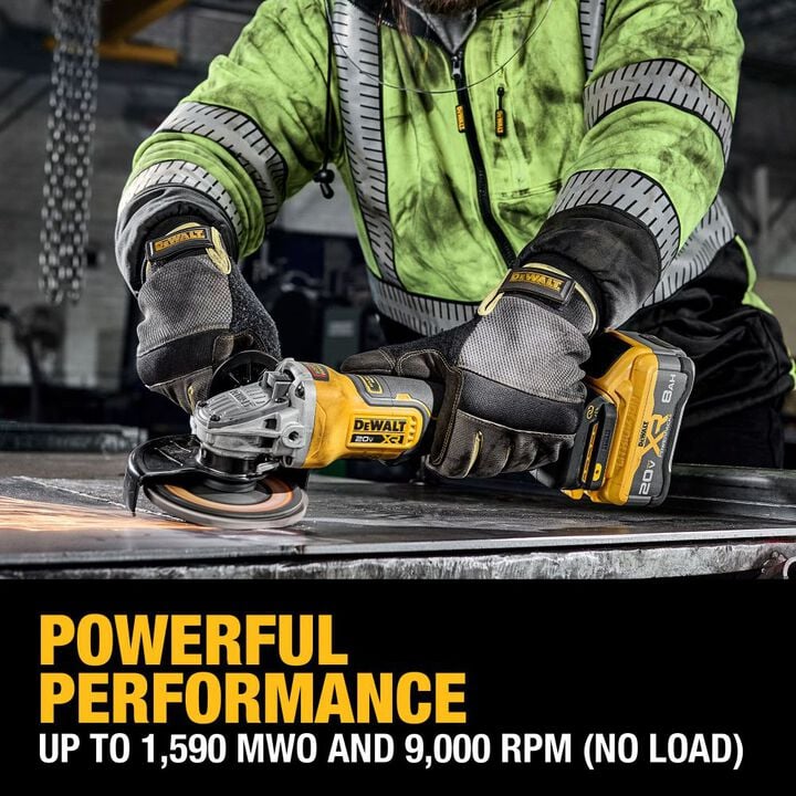 DEWALT 20V MAX XR 4 1/2 Inch - 5 Inch Grinder Kit with XR POWERPACK, large image number 7