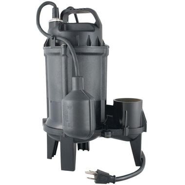 Star Water Systems 1/2 HP Cast Iron Submersible Sewage Pump