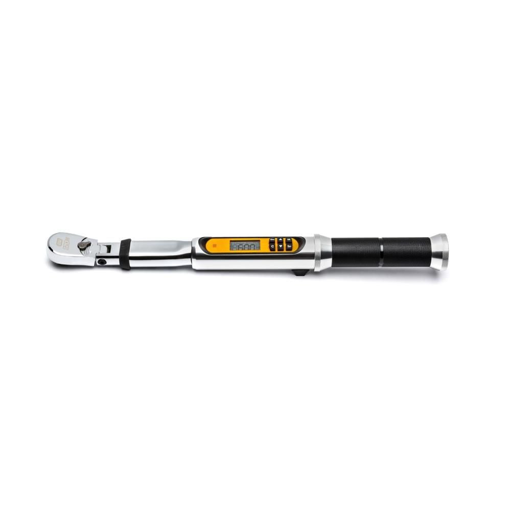 GEARWRENCH 120XP 3/8 Inch Drive Flex Head Electronic Torque Wrench with Angle, large image number 4
