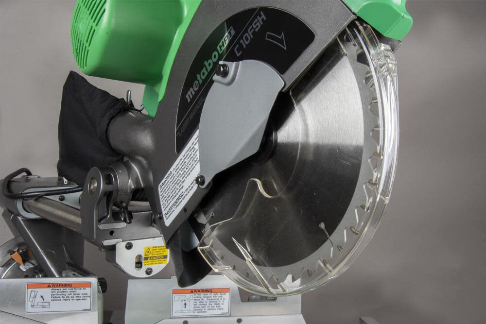 Metabo 10 shop sliding miter saw