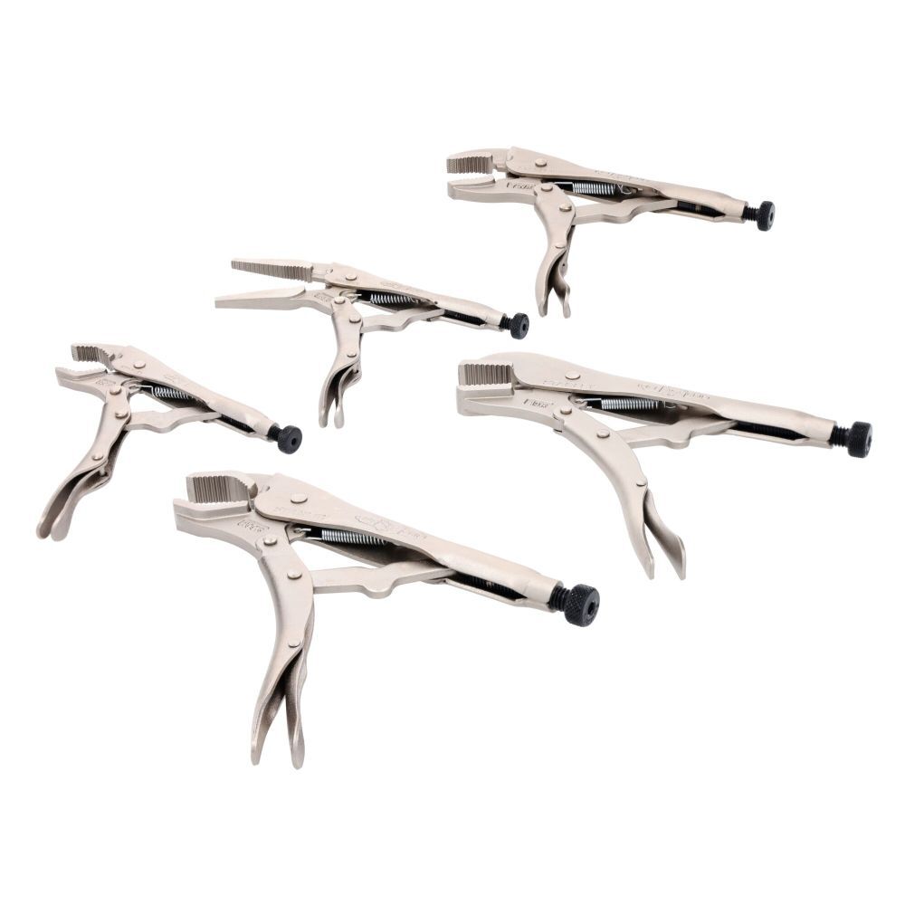 Stanley Assorted Locking Pliers Set with Bag 5 Pieces, large image number 4