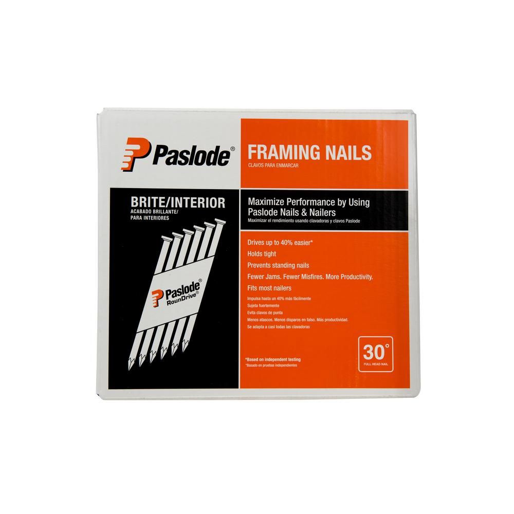 Paslode 3-1/4in X .131 ROUNDRIVE 30 Framing Nails, large image number 4