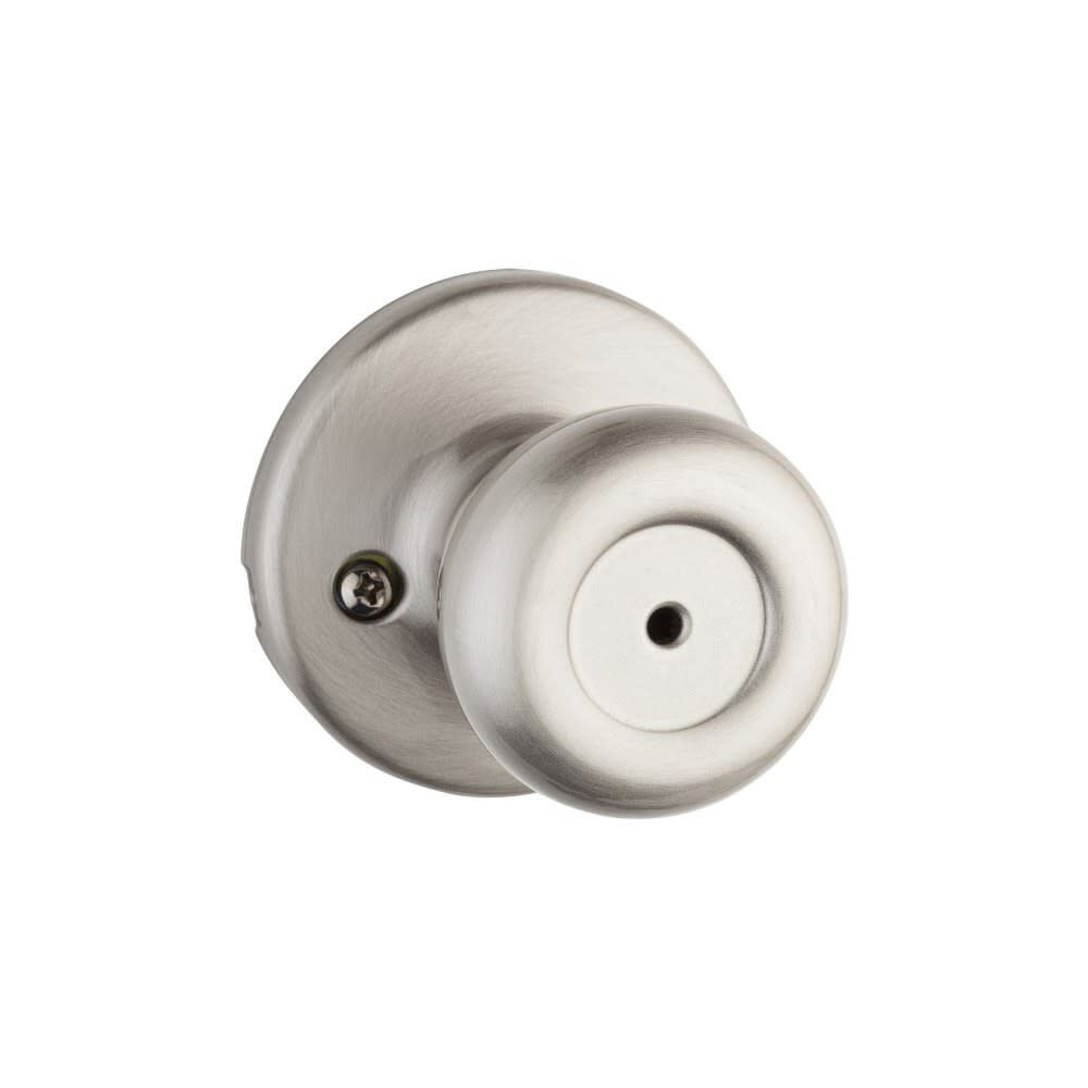 Kwikset Satin Nickel Bed/Bath Tylo Privacy Door Knob, large image number 3