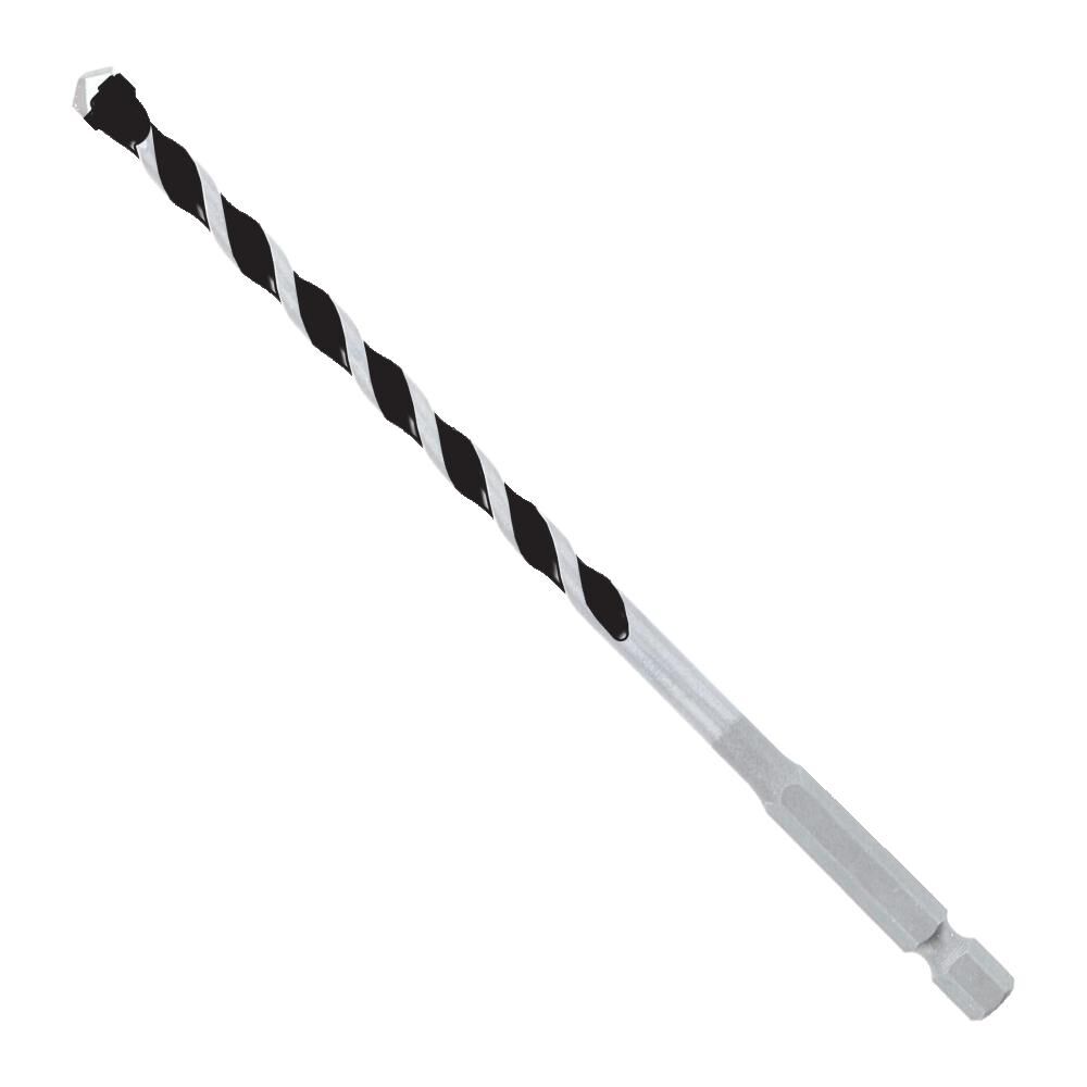 Diablo Tools 1/4 Inch x 4 Inch x 6 Inch Multi-Material Carbide-Tip Hammer Drill Bit - DMAMM1050