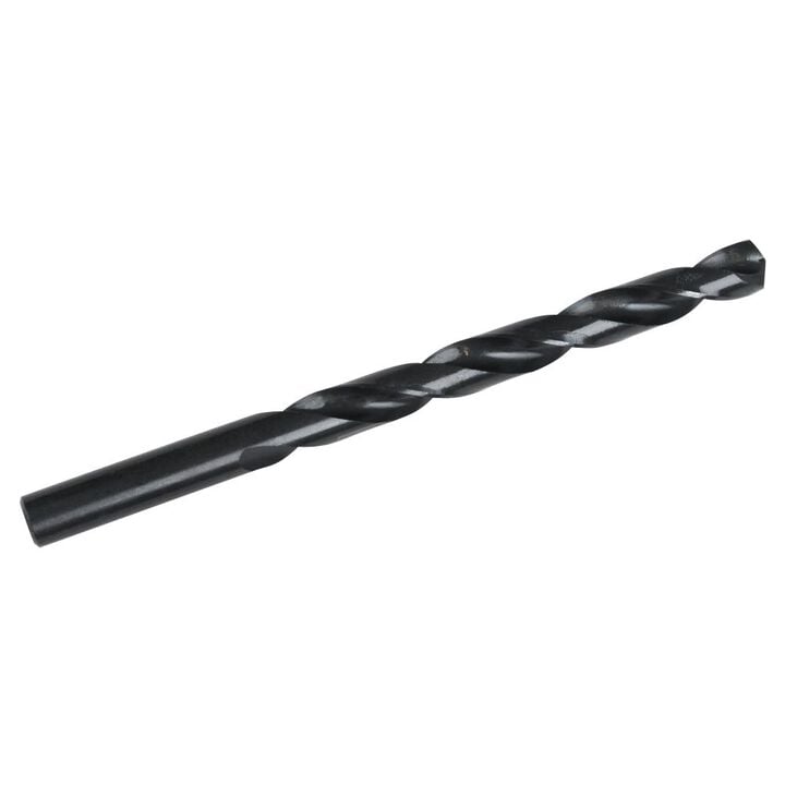 Irwin 21/64 in Drill Bit Black Oxide HSS Straight Shank, Jobber-Length, large image number 0