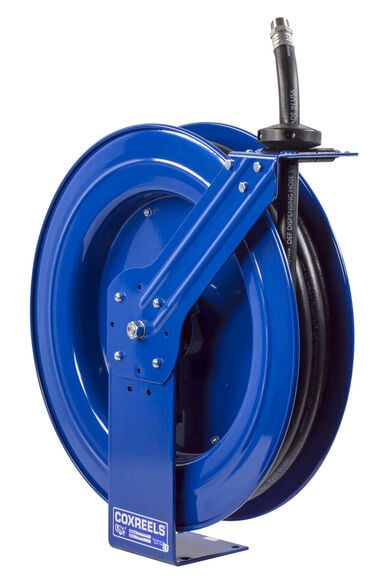 Coxreels Hose Reel DEF Heavy Duty Spring Rewind 3/4in ID 50' DEF Hose Low Pressure 300 PSI