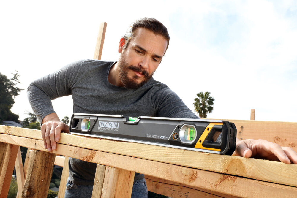 Toughbuilt 24 Inch Lighted Magnetic Box Level, large image number 8