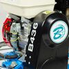 Bartell Morrison B436  36in Pro Trowel Combo Blades and Hoist Hook Honda GX270, small image number 2