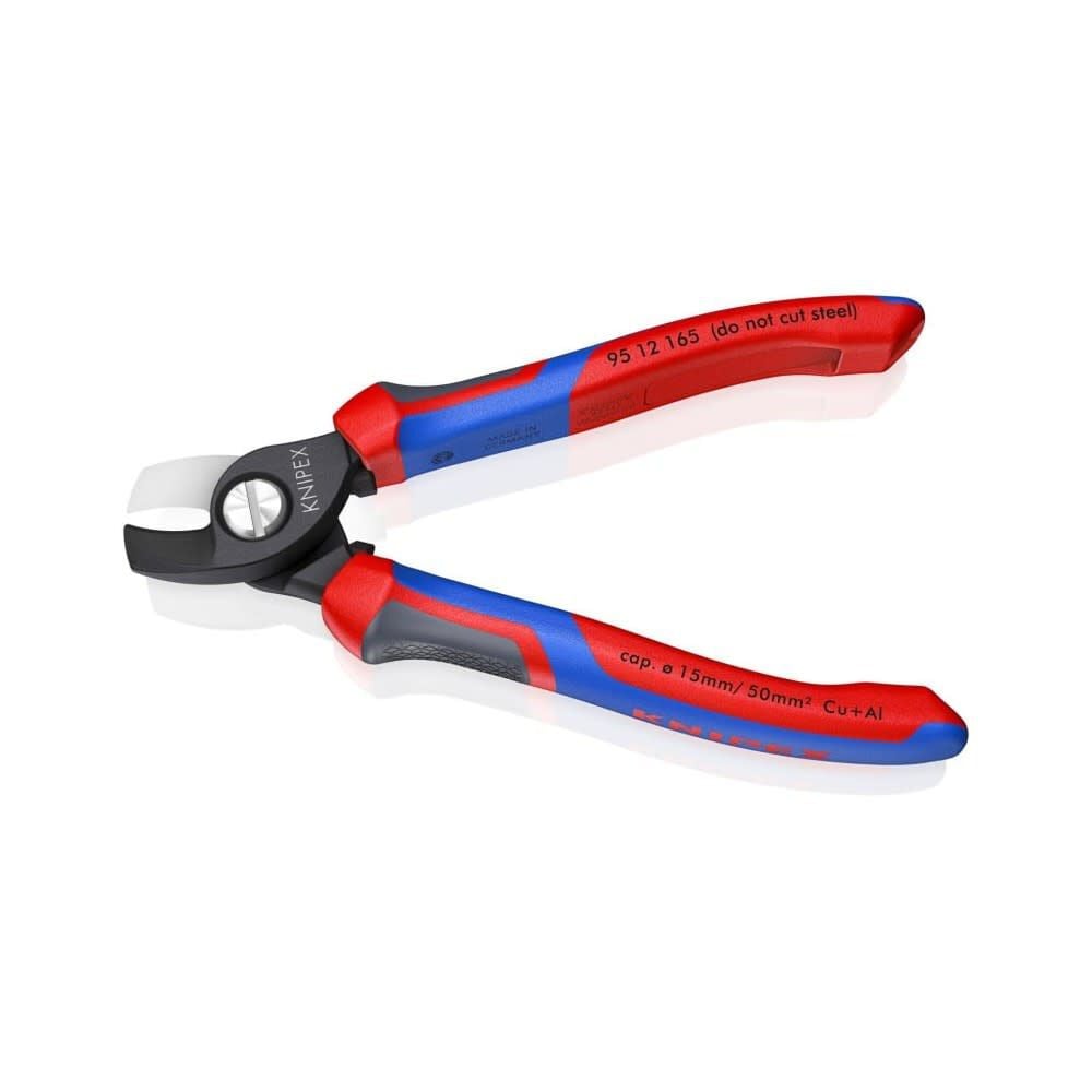 Knipex 6-1/2 Inch Steel Cable Shear with Comfort Handle, large image number 3