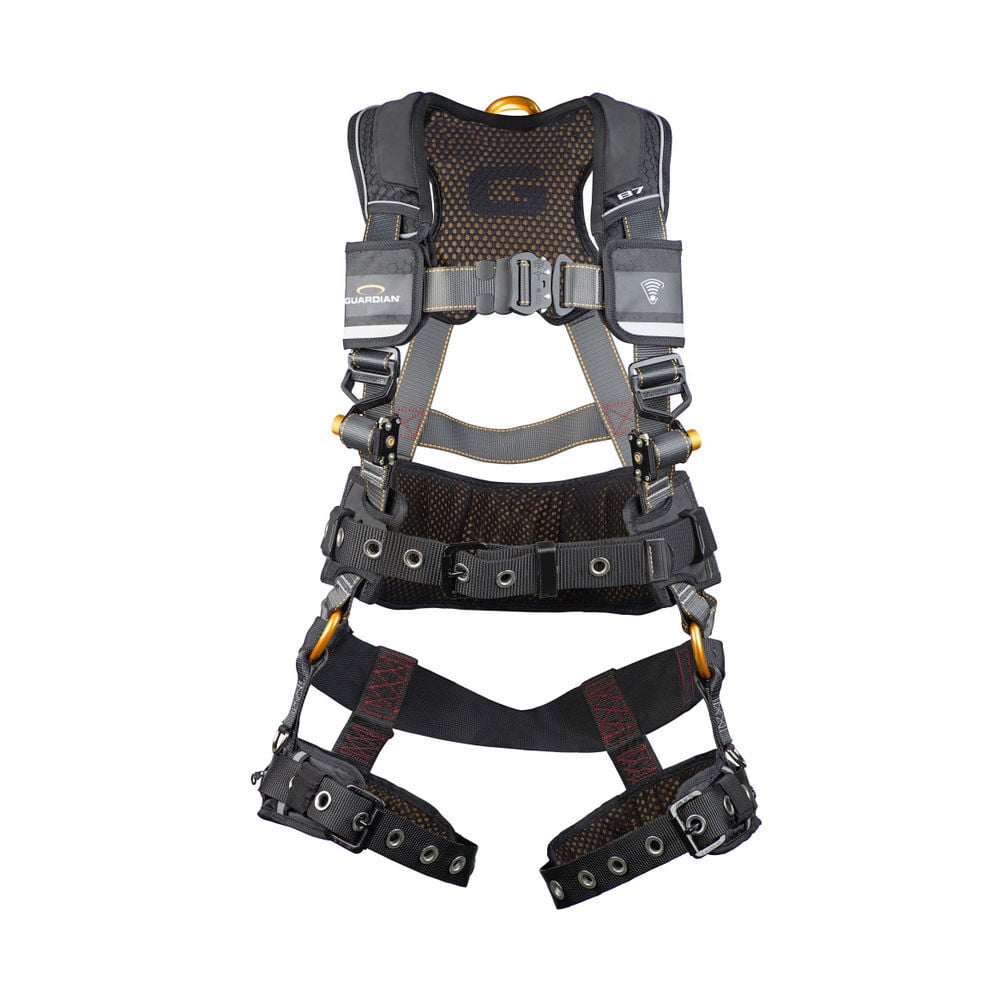 Guardian Fall Protection Full Body Harness with QC Chest/TB Leg Buckle, large image number 1