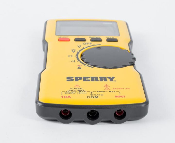 Sperry Instruments DM6850T Digital Multimeter Thin TRMS Bluetooth Autoranging 600 V AC/DC 10A Current Continuity Resistance Capacitance Frequency Temperature, large image number 8