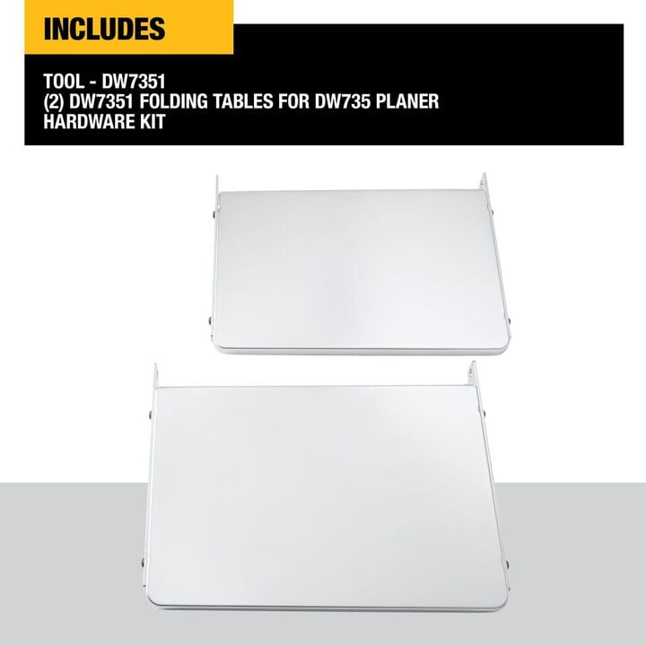 DEWALT Planer Infeed/Outfeed Tables for DW735, large image number 2
