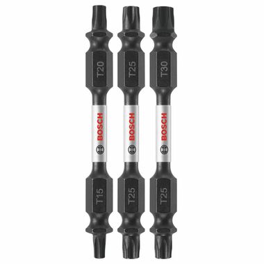 Bosch 3 pc. Impact Tough 2.5 In. Torx Double-Ended Bit Set, large image number 8