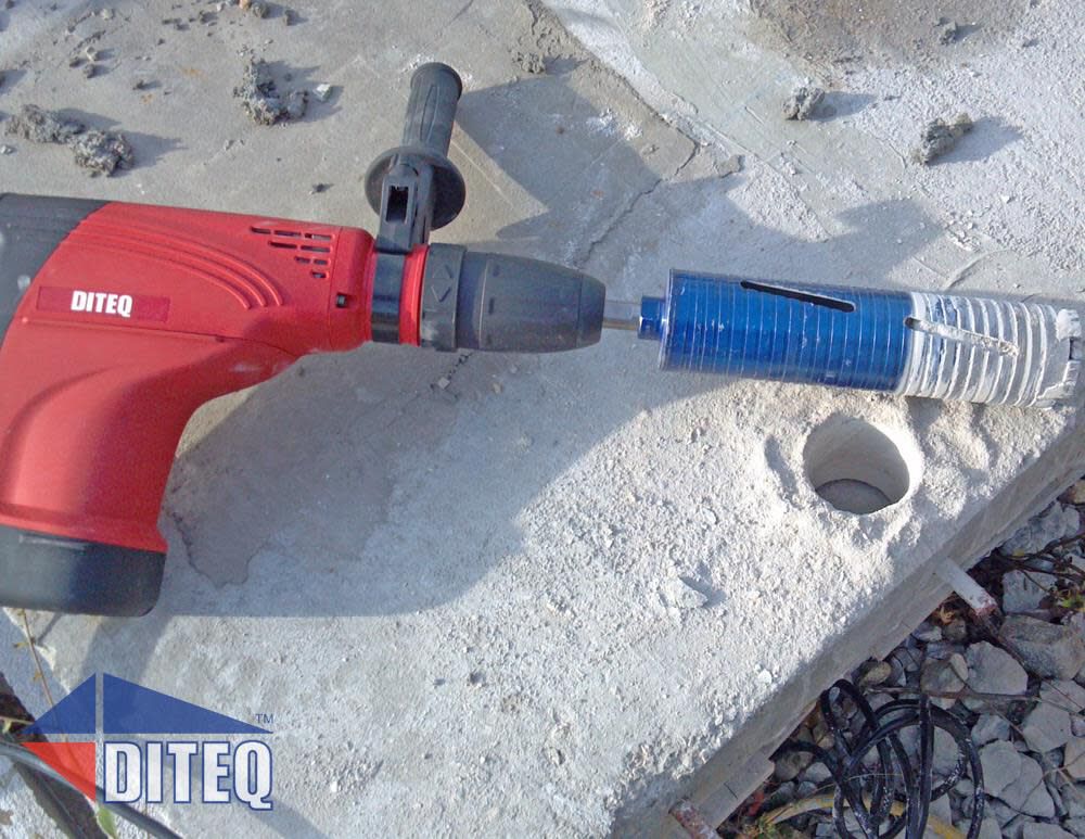 Diteq 6 In. C-34 Arix Dry Core Bit, large image number 3