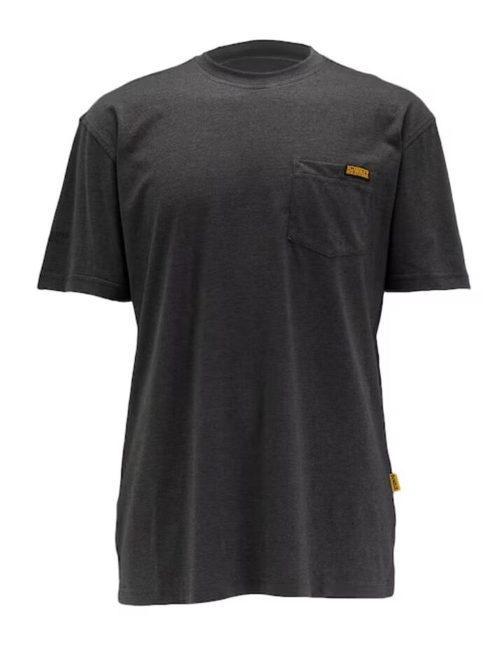 DEWALT Pocket T-Shirt Charcoal Gray 2XL