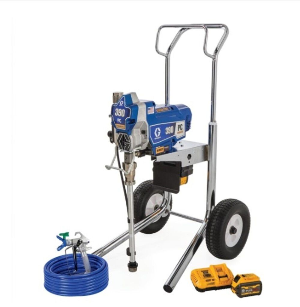 Graco 390 PC Hi Boy Airless Paint Sprayer Cordless Kit 25T805