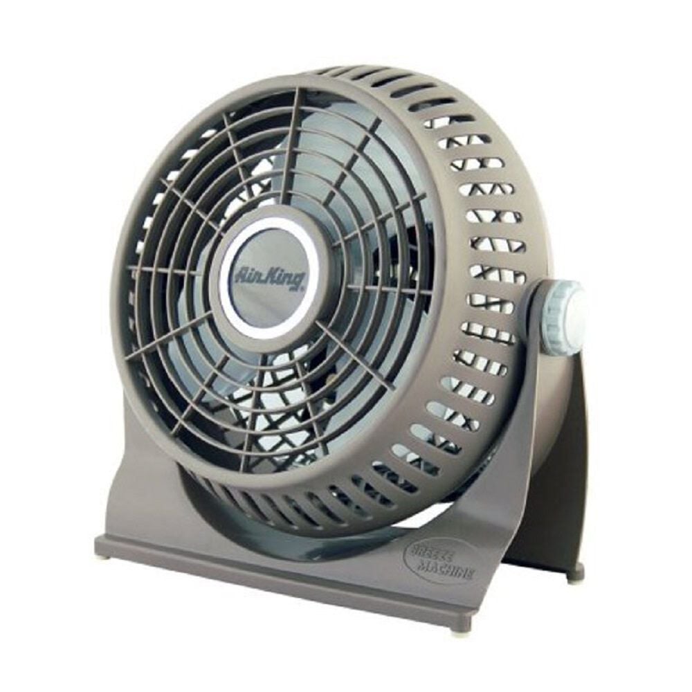 Air King 9 Inch 1/100HP 2 Speed Commercial Grade Pivot Floor Fan, large image number 4