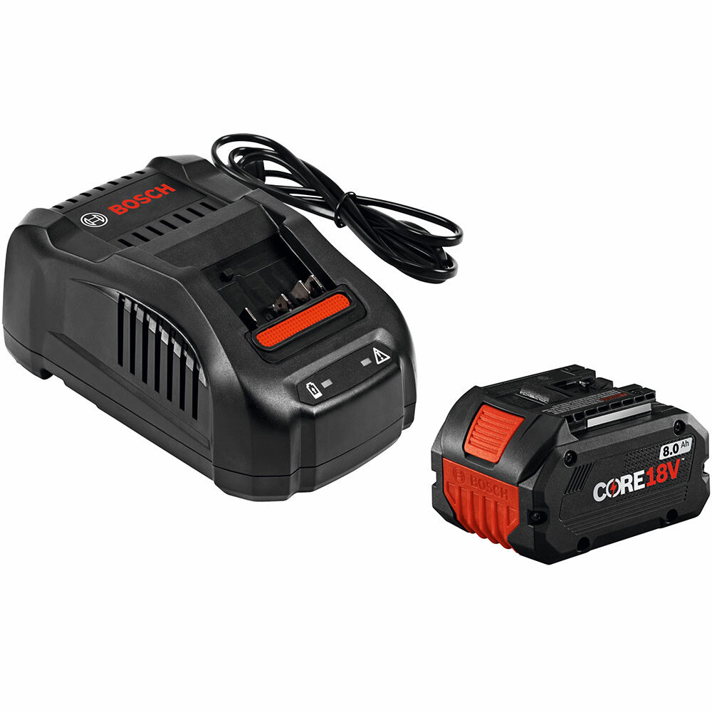 Bosch 18V CORE18V Starter Kit with (1) CORE18V 8.0 Ah Performance Battery – GXS18V-12N14