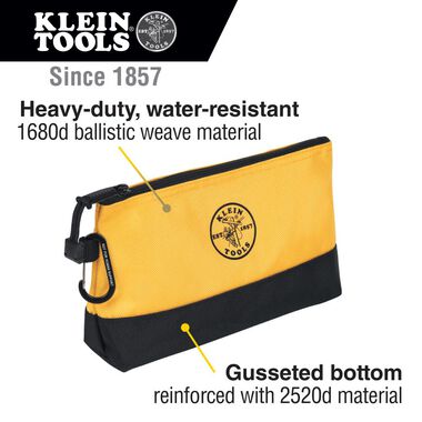 Klein Tools Stand-Up Zipper Bags 5pk, large image number 1