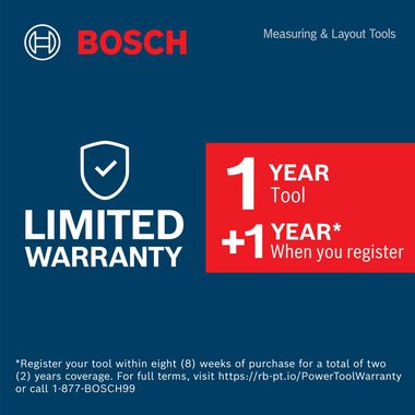 Bosch BLAZE Laser Distance Measurer 100', large image number 18