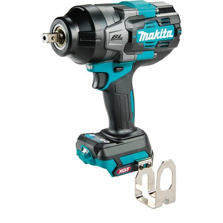 Makita 40V Max XGT Brushless Cordless 4 Speed High Torque 1/2 Inch Square Drive Impact Wrench Kit & 14pc Deep Impact Socket Set Bundle, large image number 1