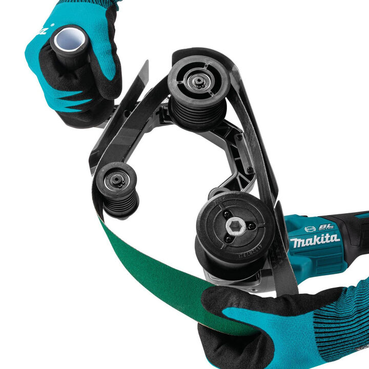 Makita 40V max XGT Brushless Cordless 1-9/16 Inch x 30 Inch Pipe Belt Sander, (Bare Tool), large image number 16