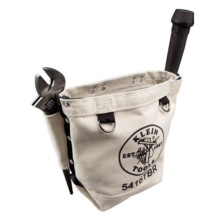 Klein Tools Bolt Retention Pouch Canvas 5in, large image number 10