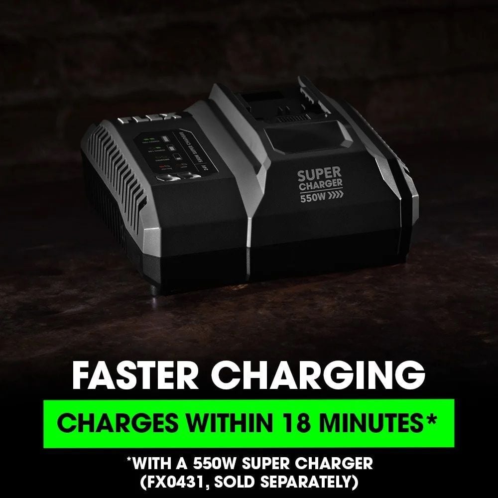 FLEX Stacked Lithium 24V 2Ah Lithium Ion Power Tool Battery Pack with Fuel Indicator, large image number 7