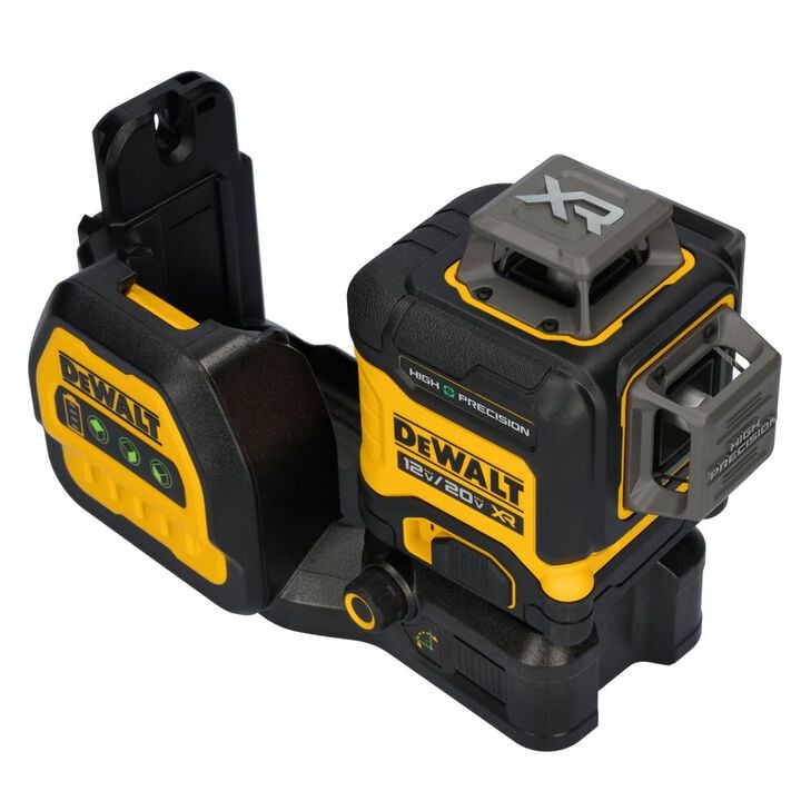 DEWALT 20V MAX* XR 3 x 360 High Precision Green Laser Level