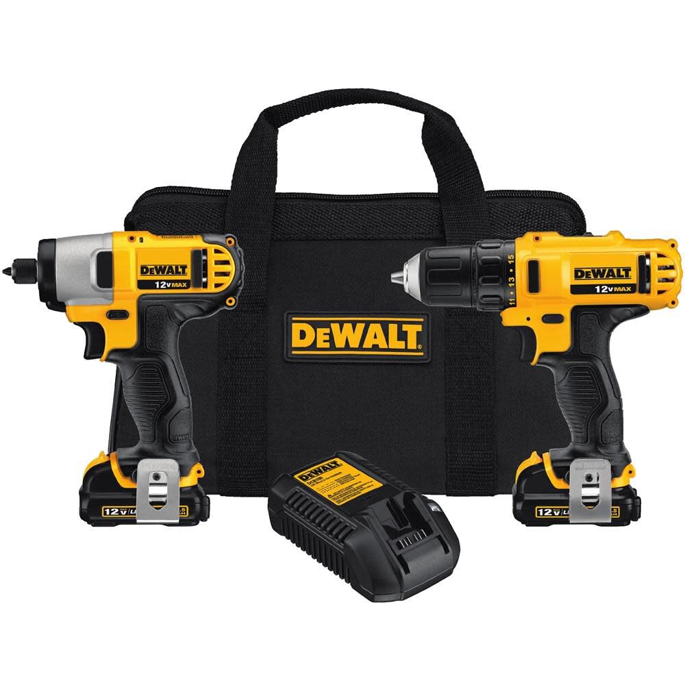 Dewalt 12v Max 2 Tool Combo Kit Dck211s2 - Image 1