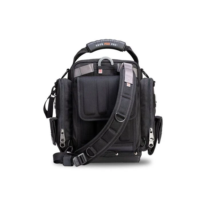 Veto Pro Pac Front Accessed Zippered Meter Bag, XL, Black, large image number 4