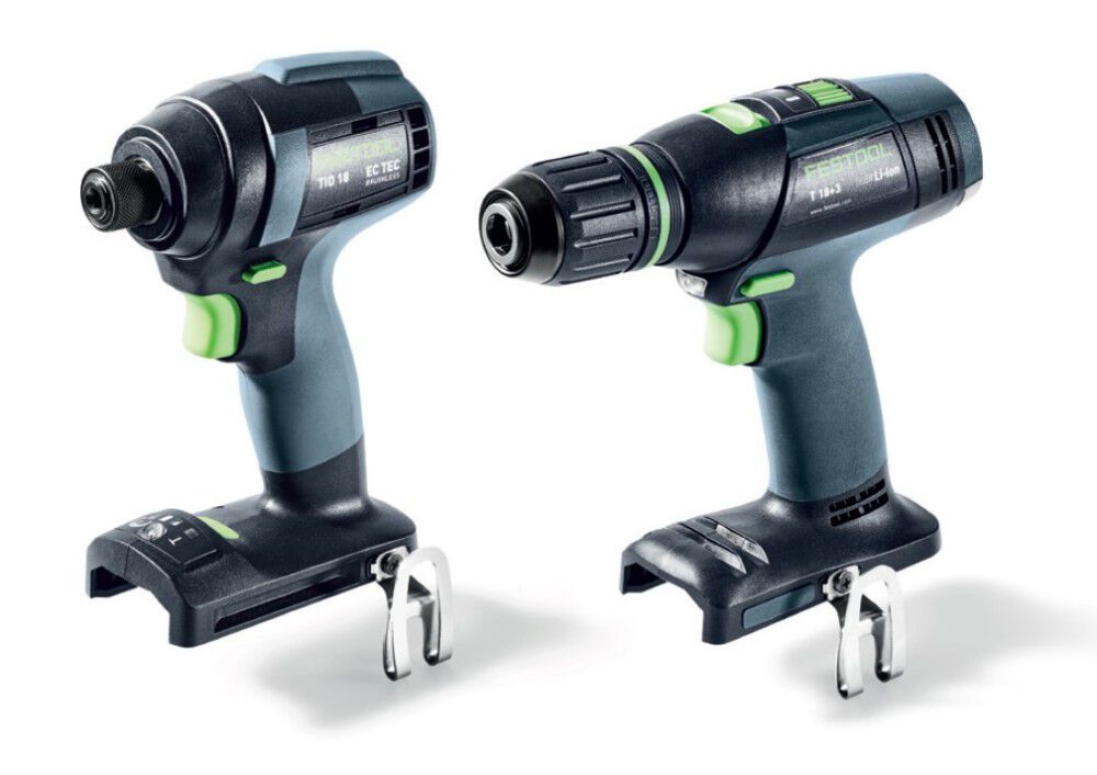 Festool TID 18 Impact Driver and T18 Drill Driver (Bare Tool) Set, large image number 2