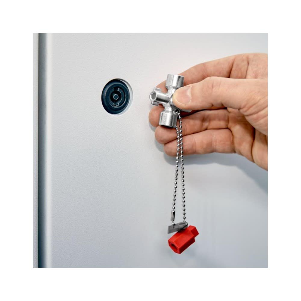 Knipex Control Cabinet Key For All Cabinets & Shut Off Systems, large image number 6
