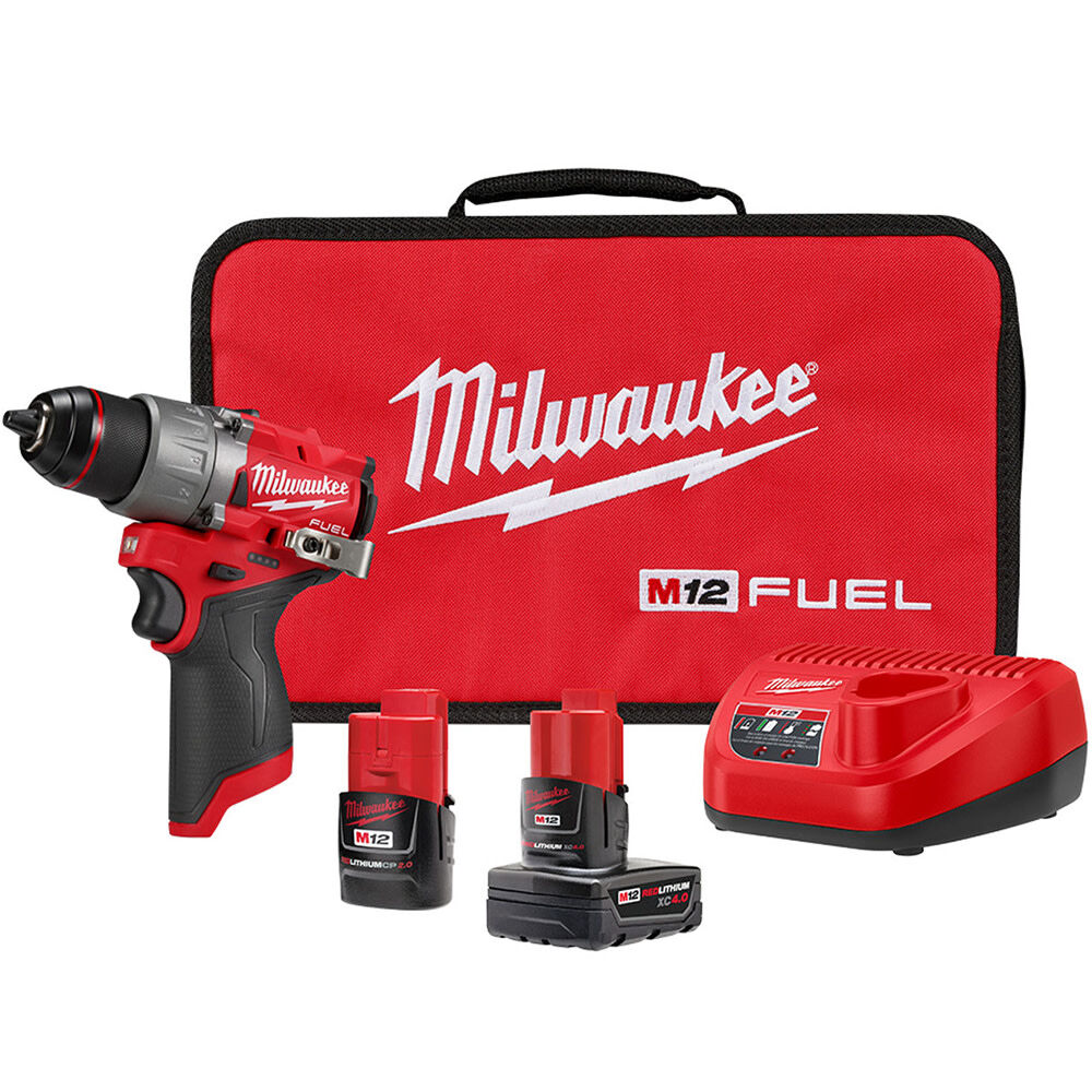 Milwaukee M12 Fuel 1 2inch Drill Driver Kit 3403 22 Sansujyuku sansujyuku.com