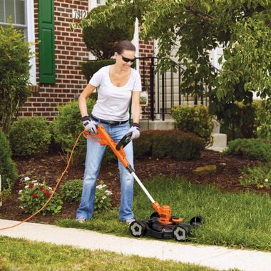 Black and Decker 6.5 Amp 12 in. Electric 3-in-1 Compact Mower (MTE912), large image number 2