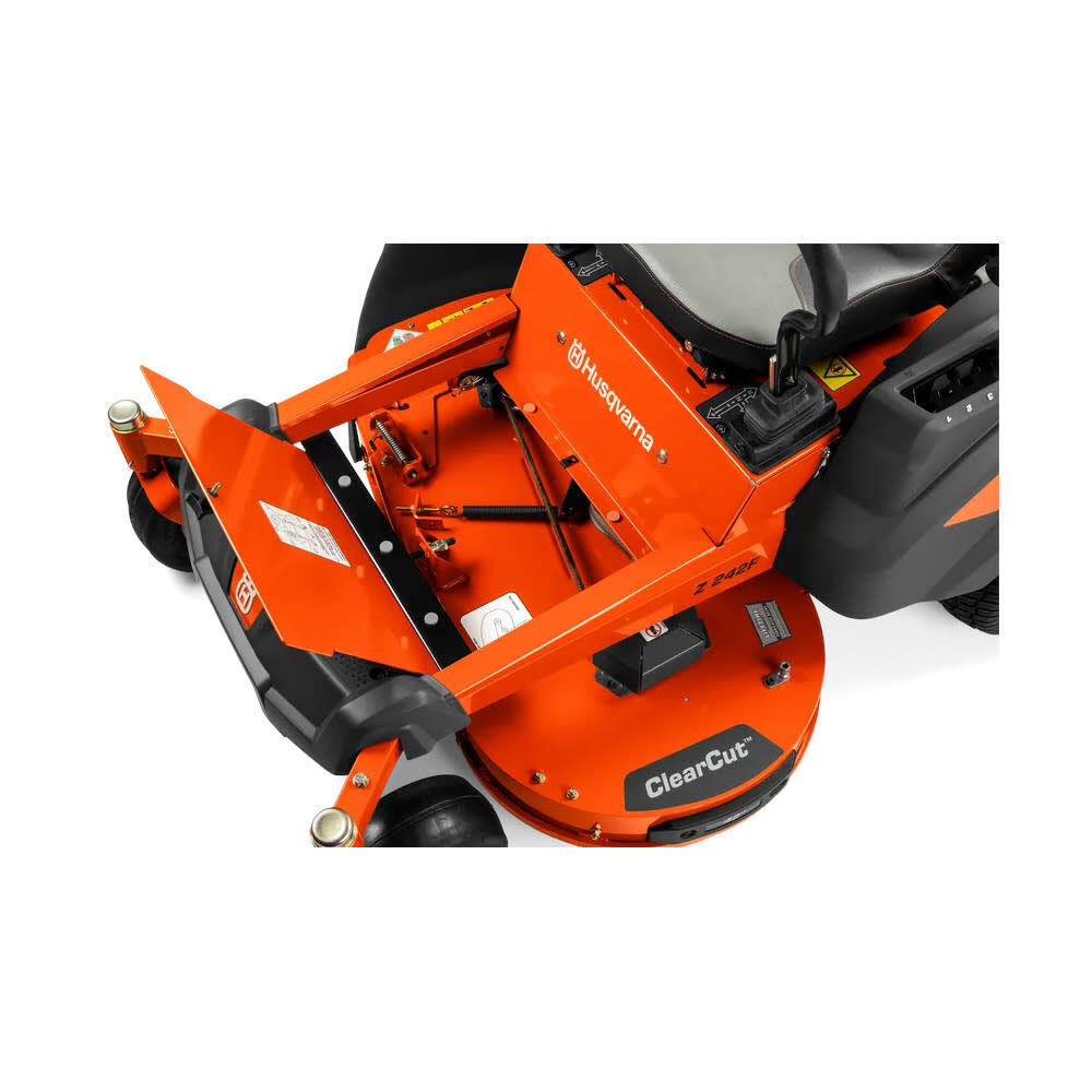 Husqvarna z242f 42 inch 21.5 hp zero turn mower clearance