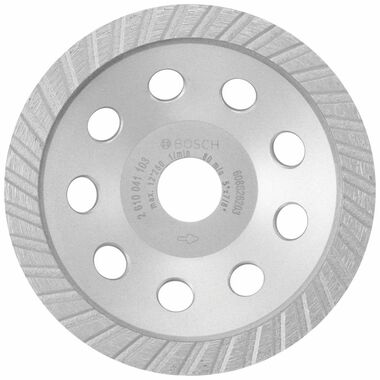 Bosch 5 Inch Turbo Diamond Cup Wheel for Concrete