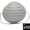 Protective Industrial Products Dynamic One Size White Braided Disposable Dust Mask, 50 Pack, small image number 1