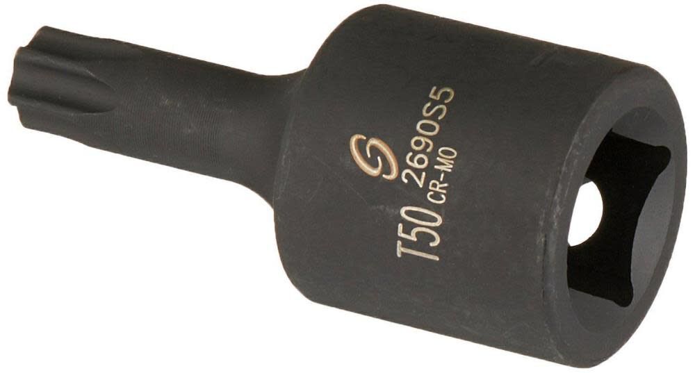Sunex 1/2 Inch Drive T50 Internal Star Impact Socket, large image number 2