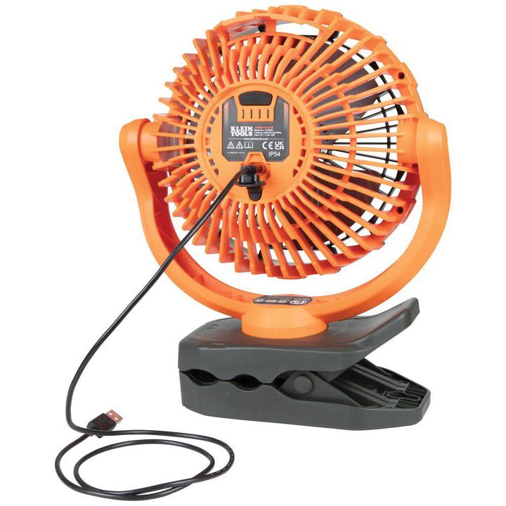 Klein Tools Promotional Rechargeable Clamping Jobsite Fan, large image number 7