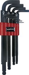 Vega Ball-End Hex L-Key Set - Inch, Long, 10 Piece, small image number 1