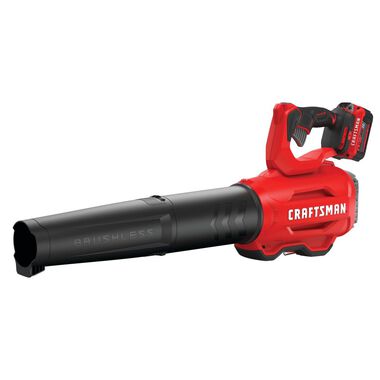 CRAFTSMAN V20* Brushless Cordless Axial Leaf Blower 4Ah Kit