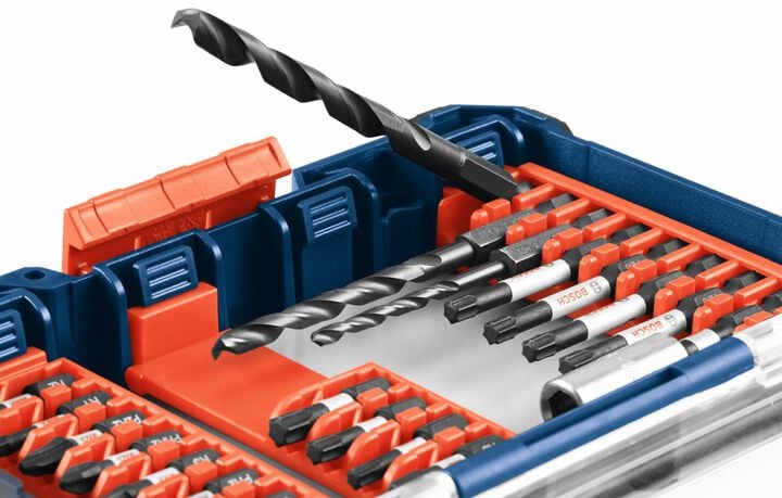 Bosch 48 pc Impact Tough Screwdriving Custom Case System Set, large image number 2