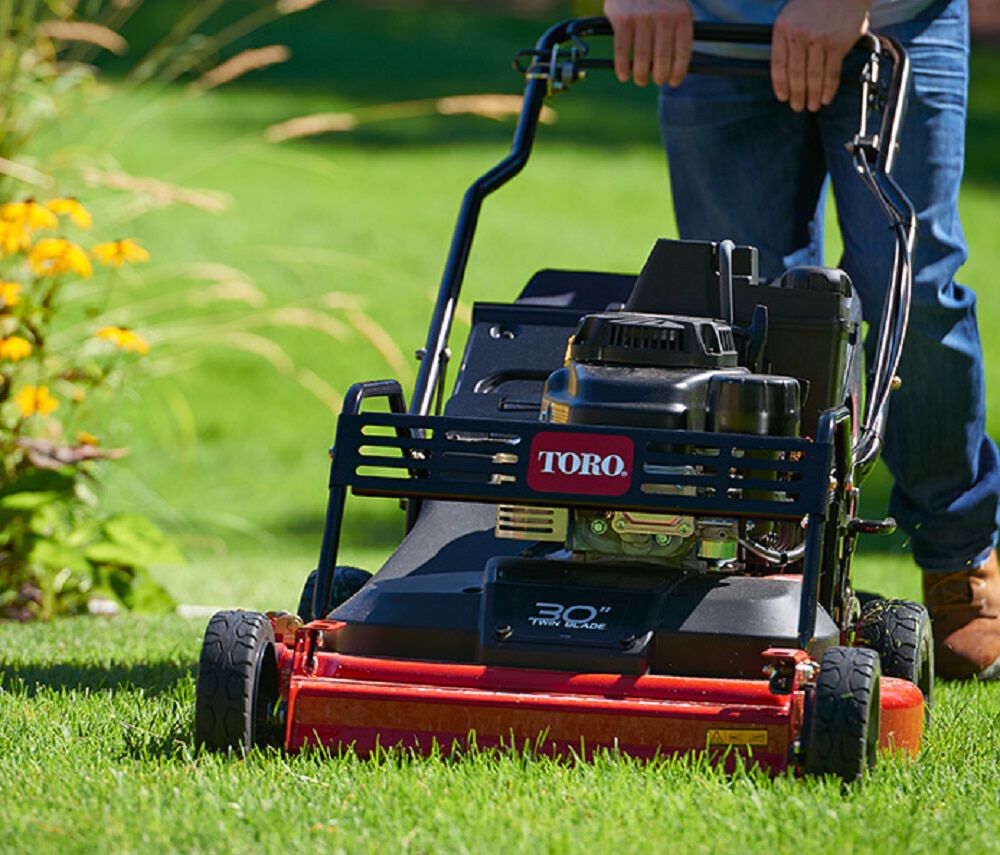 Toro commercial lawn mower top