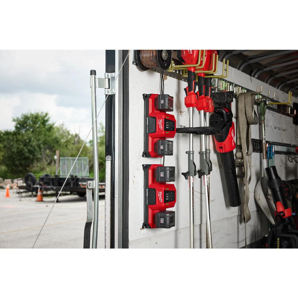 Milwaukee M18 Dual Bay Simultaneous Super Charger with 4 Point Mounting, large image number 9