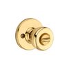 Kwikset Polished Brass Security Keyed Entry Exterior Tylo Lockset Knob, small image number 3