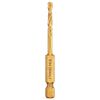 DEWALT Impact Ready Titanium Nitride Coated Drill Bit, 9/64 Inch, small image number 1