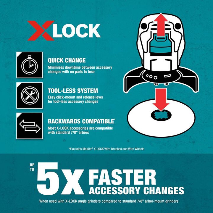 Makita XLOCK 4 1/2 Inch Variety Pack Diamond Blades for Masonry (3 Pack), large image number 9