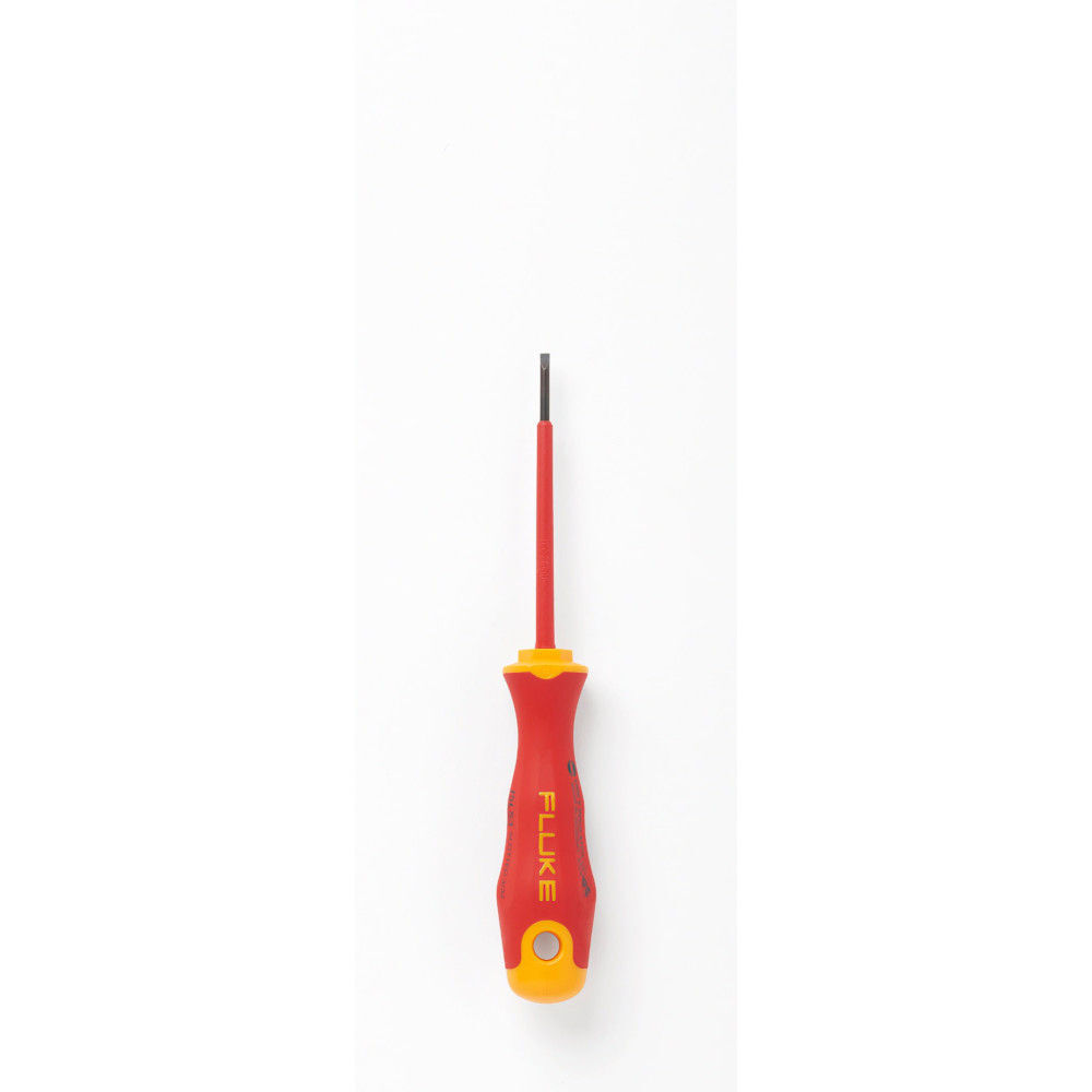 Fluke 3/32 Inch x 3 Inch Blade Slotted Insulated Screwdriver, large image number 2